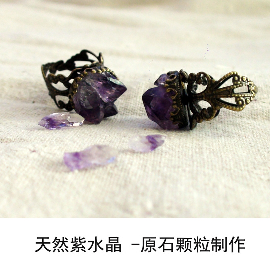 Bague Femme OTHER   en Cristal naturel pierre semi-precieuse - Ref 3087750 Image 4