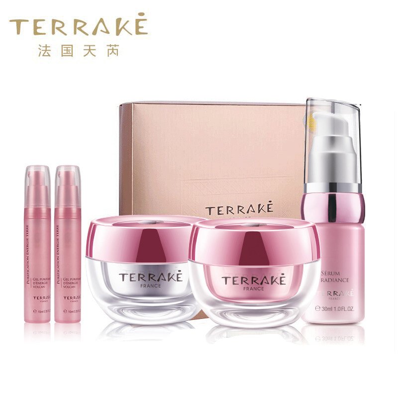 terrake法国天芮护肤套装礼盒 森林雪妍 皙白保湿补水套盒五件套
