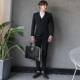 Suit nam phù hợp với kinh doanh bình thường đang được đổi mới phiên bản Hàn Quốc của nhà tạo mẫu tóc đẹp trai gió Anh ba mảnh shop do nam cao cap Suit phù hợp