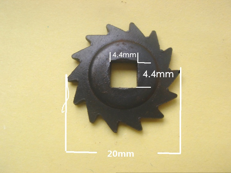 Wall - clock mechanical tableclock clock wooden clock spicy claw wheel accessories