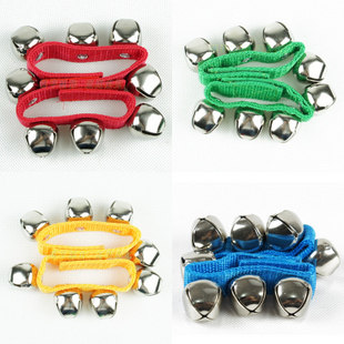 Orff musical instrument children's dance wrist bell foot bell baby rattle toys early education teaching aids