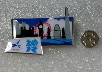 London 2012 Olympic Games badge Olympic media badge European Broadcasting Union badge