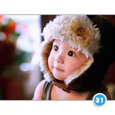 No. 31 cute baby poster wall sticker prenatal education male baby painting baby photo wall sticker pregnant woman baby picture wall sticker