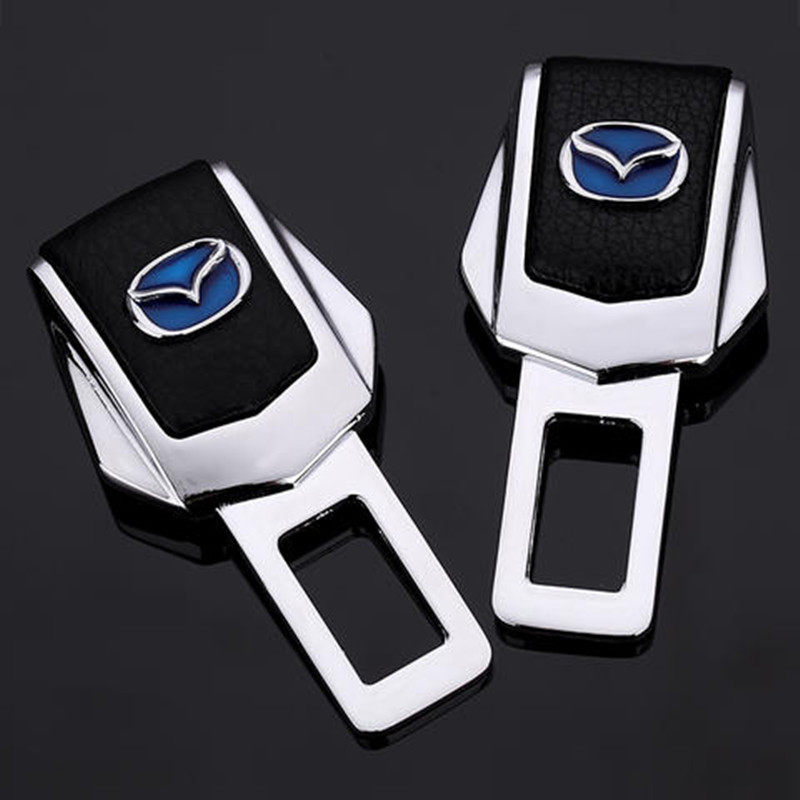 马自达6阿特兹汽车安全带夹 马3昂克赛拉装饰品 保险带卡扣 插销