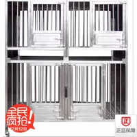 Thép không gỉ kết hợp lồng mèo / bệnh viện động vật mèo và chó phổ quát - Cat / Dog Medical Supplies thiết bị y tế thú y