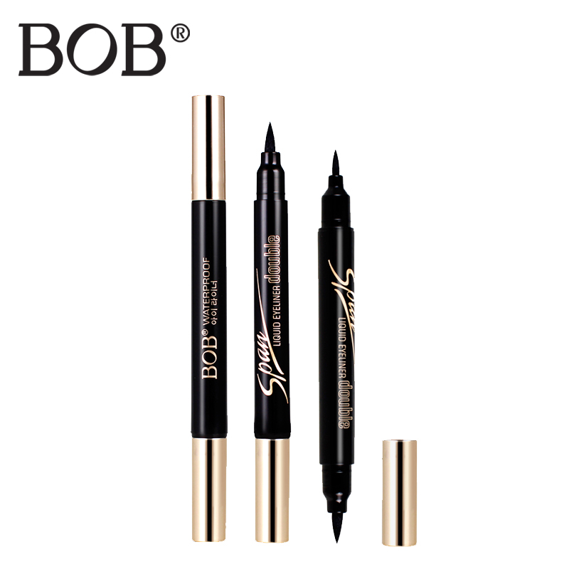 BOB正品 电眼魔棒双头眼线液笔眼线水笔防水防汗速干不晕染眼线笔