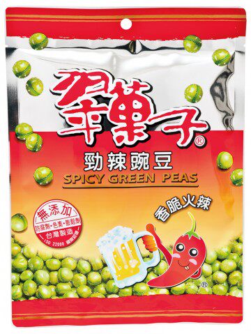 翠菓子 劲辣豌豆225g台湾官网直邮进口