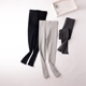 JENLucks mùa thu chất lượng cao cotton cao co giãn bên chân mở bên ngoài mặc quần legging chân quần phụ nữ quần ren mặc váy Quần tây thường
