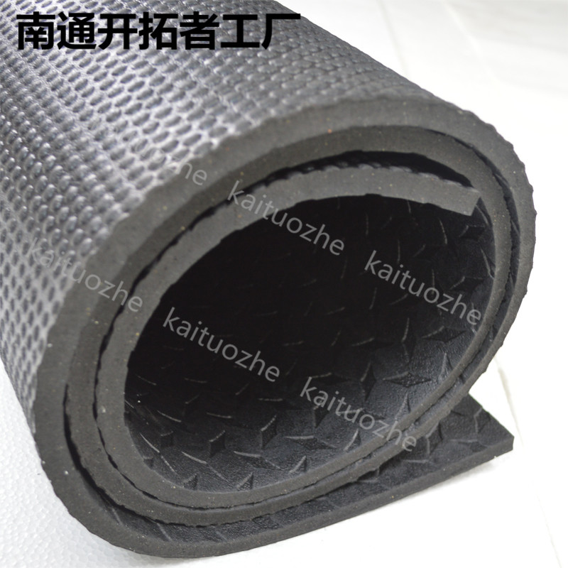 Foreign trade export barbell mat dumbbell mat Gym soundproof mat Rubber