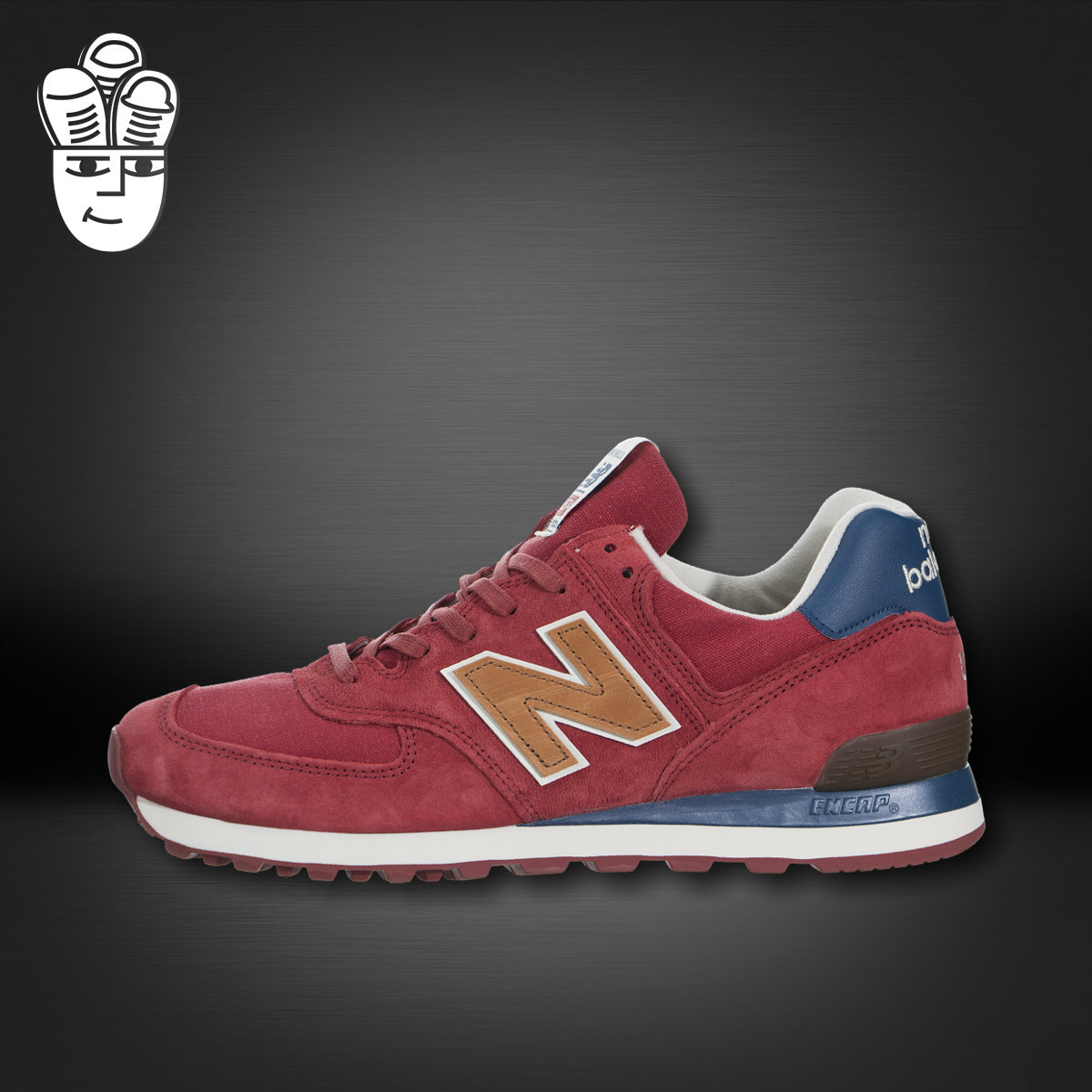 New Balance 574 男子复古休闲鞋 经典慢跑鞋 美产精品 跑步鞋