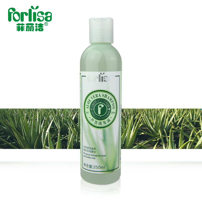 菲丽洁 芦荟洗发露深层清洁 保湿锁水 修护发质 洗发水250ml