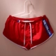 Mùa hè ngắn băng lụa nam quần nhà pyjama phần mỏng của quần mồ hôi quần short quần đi biển quần nước quần ống rộng nữ Quần tây