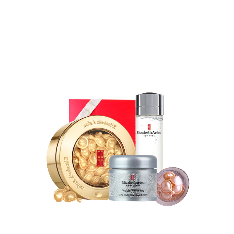 Elizabeth Arden伊丽莎白雅顿金致胶囊套组 眼部精华 晶璨皙颜