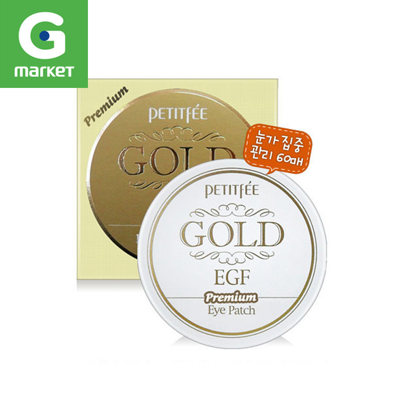 韩国正品 [PetitFee璞帝妃]premium gold&EGF黄金凝胶眼膜60片