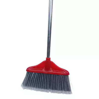 Long handle magic broom home soft wool sweep single pole broom stainless steel bar broom PET rubber silk soft wool long sweep