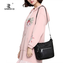 XINRAN  ZJ multizipped pocket casual carry-on satchel light courier waterproof bag travel female pouch