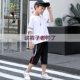 Quần bé trai mùa hè quần short trẻ em phần mỏng 2019 mới cotton và vải lanh mùa hè trẻ em lớn bảy điểm quần bó sát - Quần quần nỉ bé gái Quần