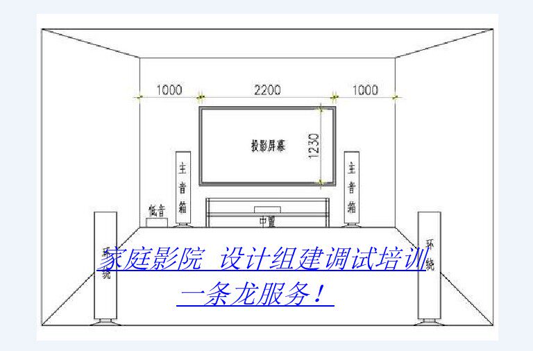 Home Cinema Speaker Equipment Design and Installation Debugging Training After Sale a Dragon Service
