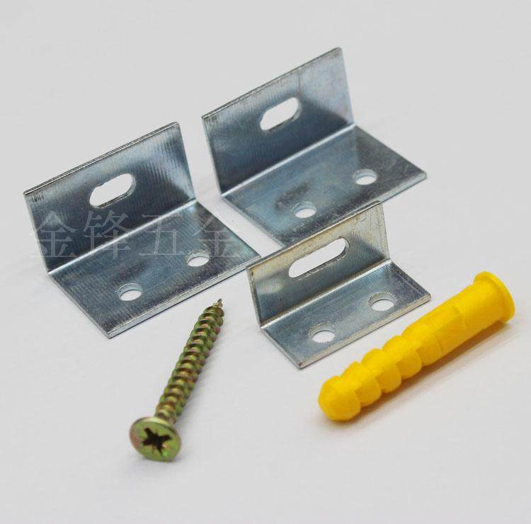 Corner Code Thickened High Strength Angular Code Marble Dry Hanging Corner Yard 34 * 20 * 25mm Reinforced hyperlinks