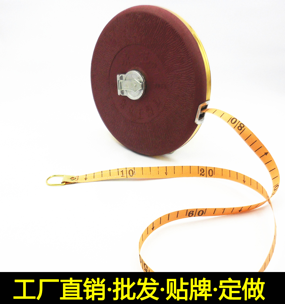 20 meters 30 meters 50 meters 100 meters linen belt ruler Soft cloth ruler Roll ruler Pull ruler Custom engineering receipt ruler