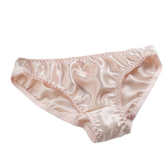 镇店之宝 真丝内裤 女 100%桑蚕丝 三角内裤 低腰 性感内衣