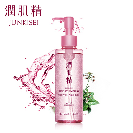 润肌精高丝/kose 润肌精水透感保湿洁肤油150ml