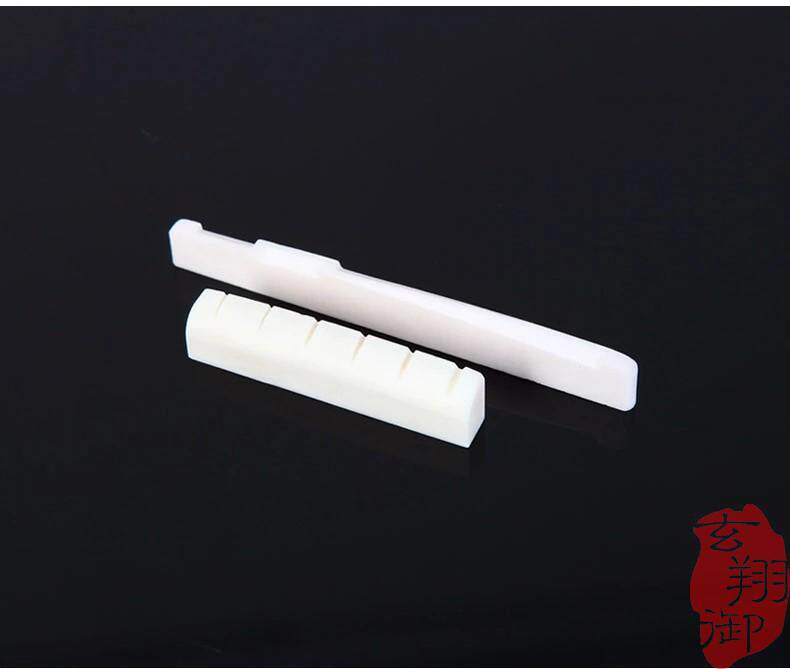 Wood Guitar Violin Pillow Up And Down Suit Bull Bone Harp folk Folk Guitar Violin Pillow A Grade Bull Bone Finished String Pillow Bridge