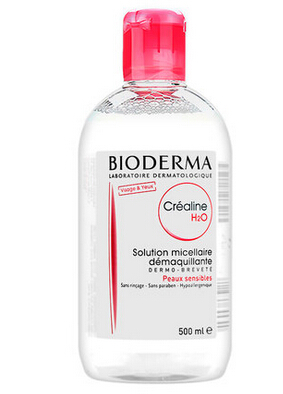 Bioderma/贝德玛舒妍温和保湿卸妆水500ml 粉水 中干皮肤用经典款