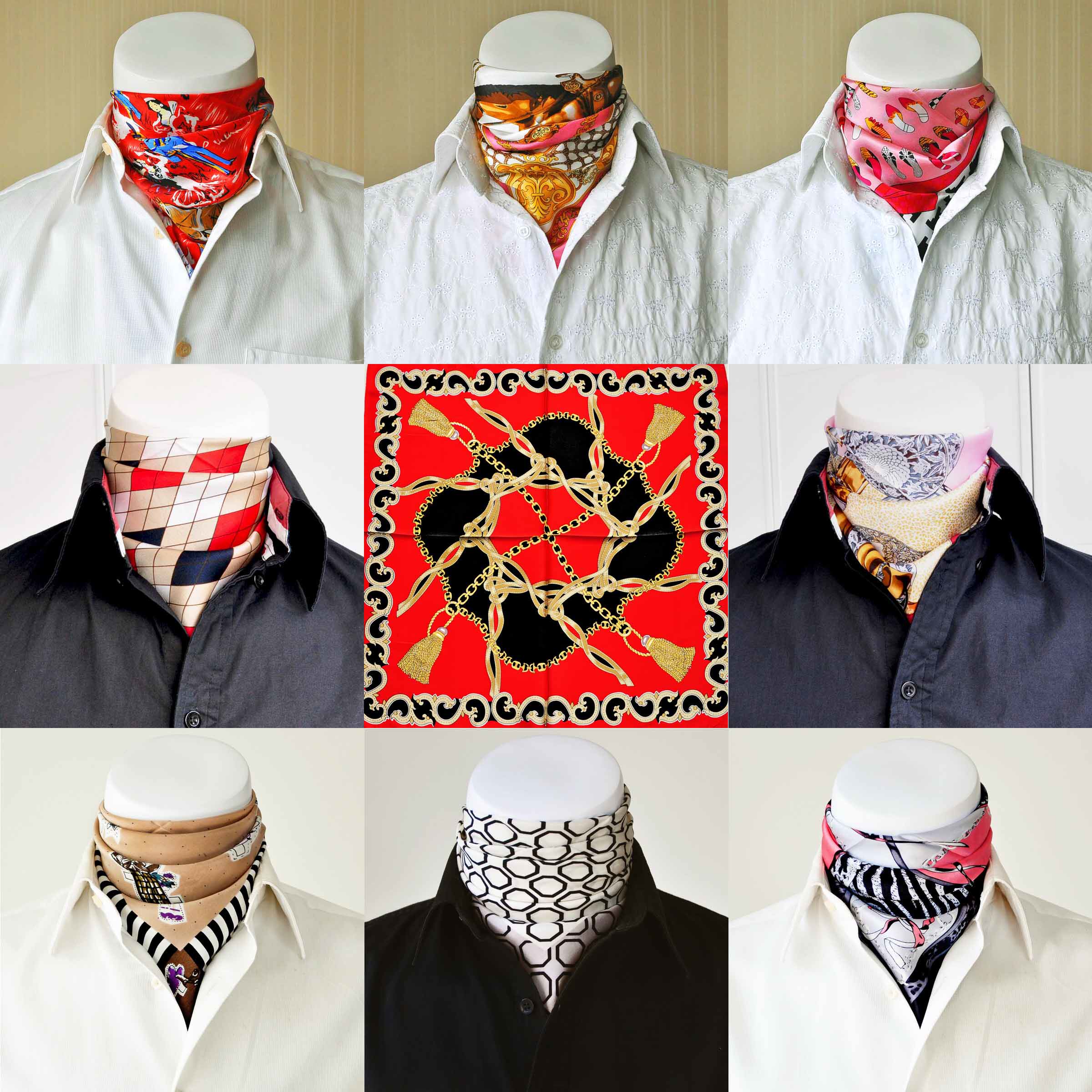 Star Zhao●Korean version of the British gentleman's and women's silk scarf Small square towel scarf scarf Collar Mulberry silk silk silk a variety of options