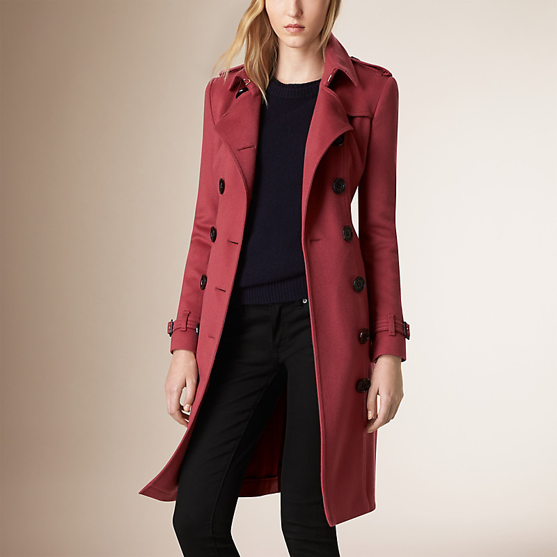 BURBERRY/博柏利羊绒 Trench 风衣 39911171