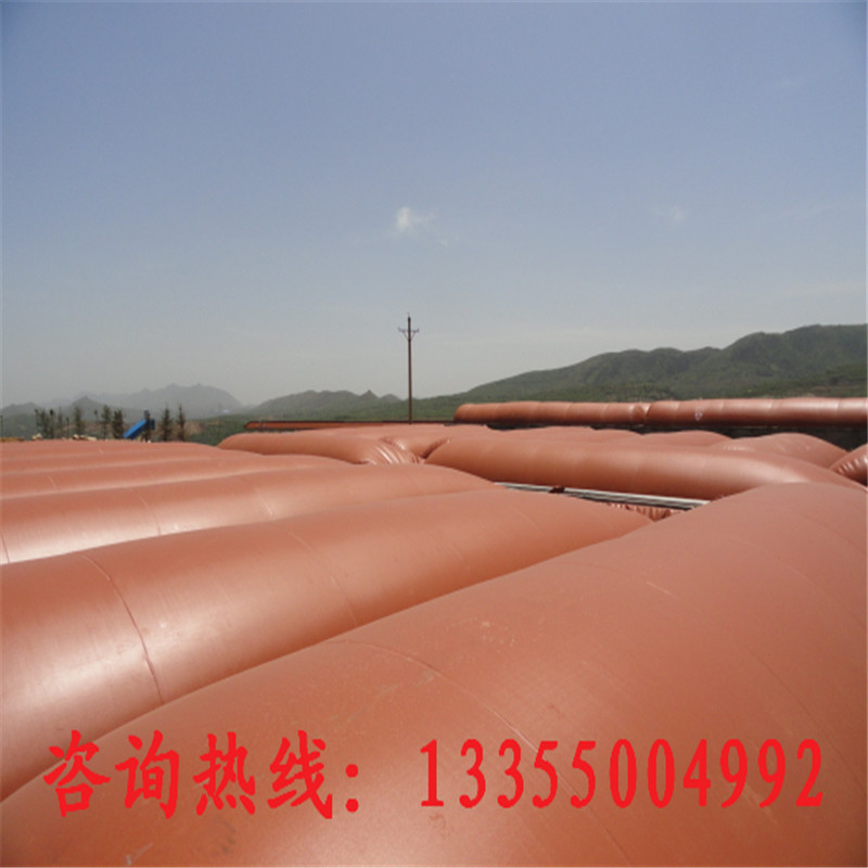 Biogas equipment supply customized red mud biogas bag soft biogas tank gas storage project pvc biogas tank biogas tank