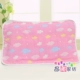 Khăn bông bốn lớp cho trẻ em Khăn gối cotton Hoạt hình vải bé mẫu giáo cho bé Khăn gối nhỏ 2