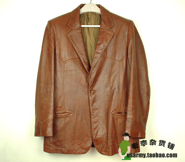 GRAIS American retro - style leather suit Pixy suit used