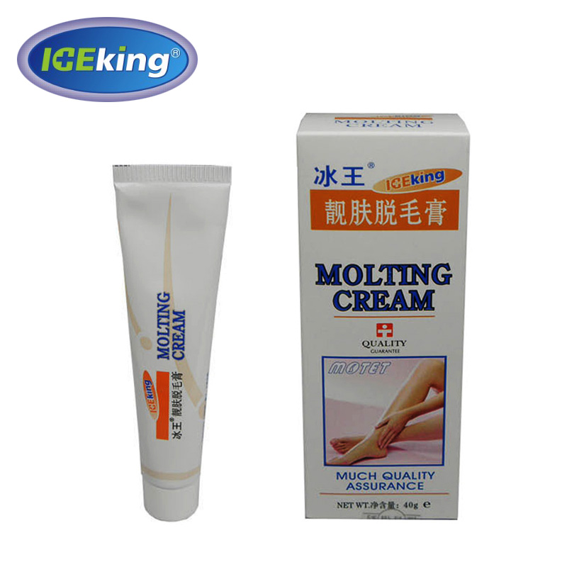 冰王靓肤脱毛膏40g 正品脱毛膏脱腋毛腿毛脱毛霜液干净靓白肌肤