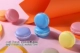 Đơn giá cao mô phỏng bánh quy macaron Pháp trang trí thực phẩm ảnh trang trí chụp ảnh chụp đạo cụ nền - Trang trí nội thất