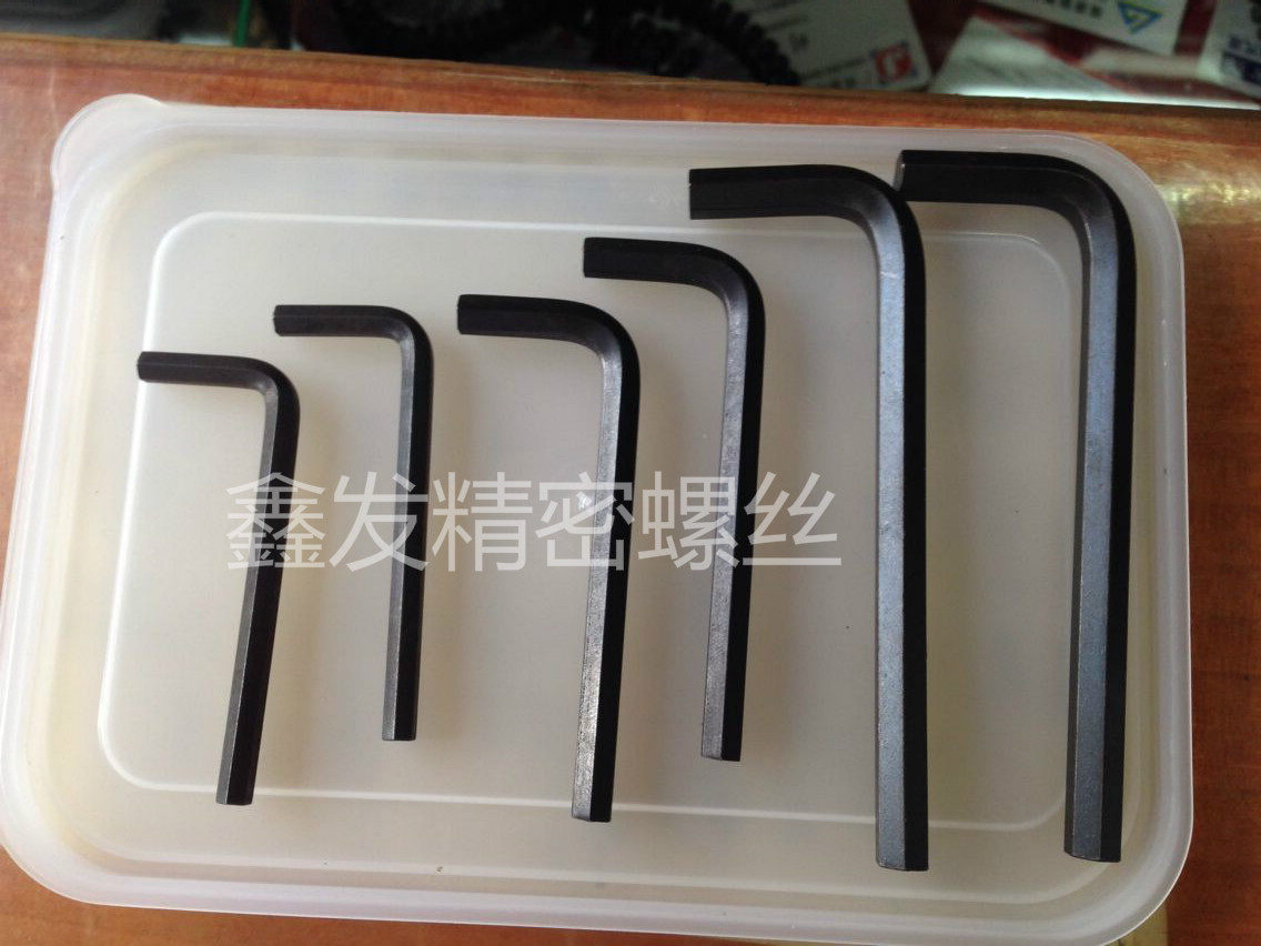 Hexagon Keyspoon L shaped wrench with inner hexagon wrench