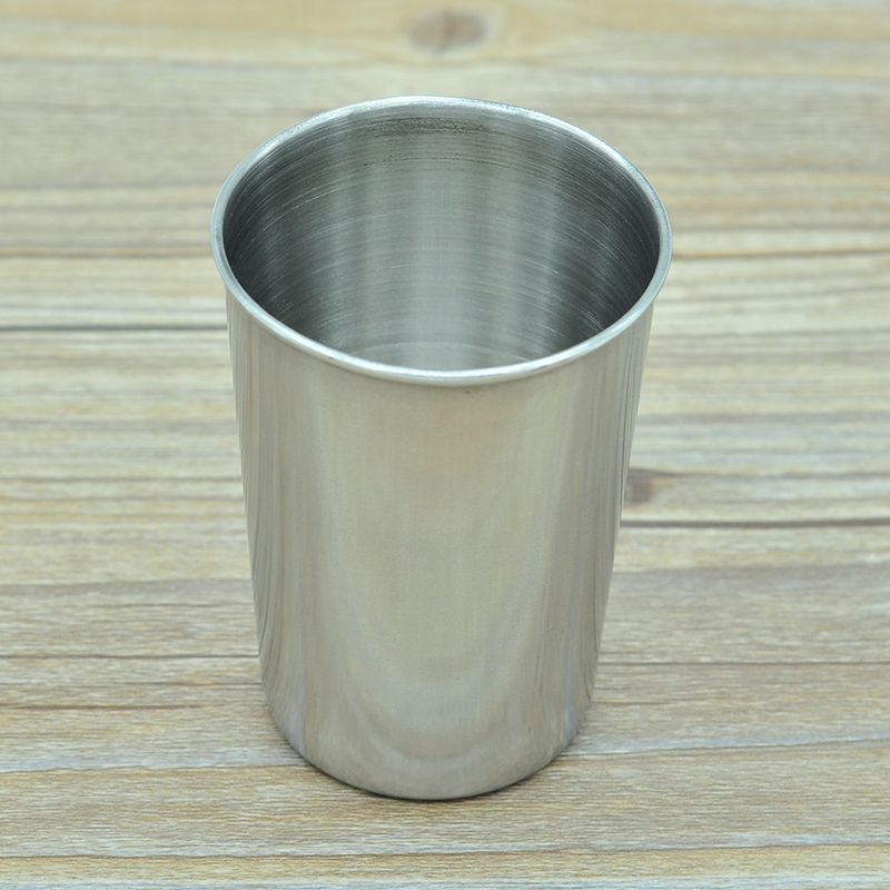 Benzhong Stainless Steel Cup Beer Cup White cup with hand mouth wash cup 45g