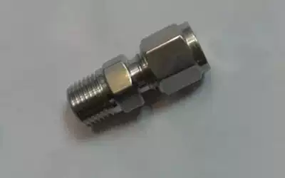 Authentic 304 pass-through terminal single double ferrule connector ferrule type pipe joint ZG1 4- 3 6 8 10 12