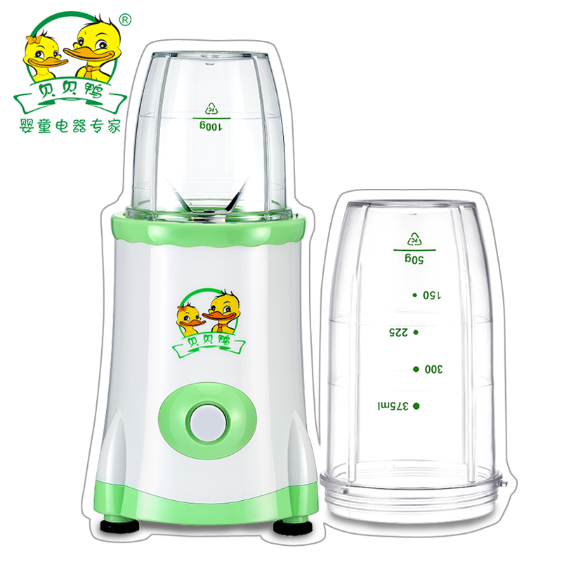 贝贝鸭辅食机 婴儿食物研磨器宝宝辅食料理机调理机辅食机SY-A11C