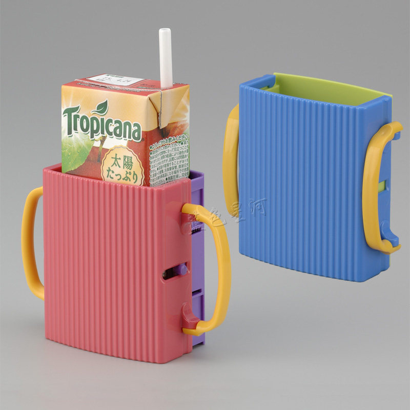 Japan Imports INOMATA Baby Children's Retractable Cup of Bottling Drinks Cups MILK ANTI-SPILL CUP SHELF