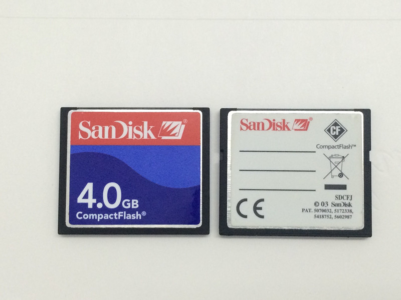 Originally installed SanDisk SanDisk CF Card 4G Standard Edition Industrial Card Machine Tool Numerical Control