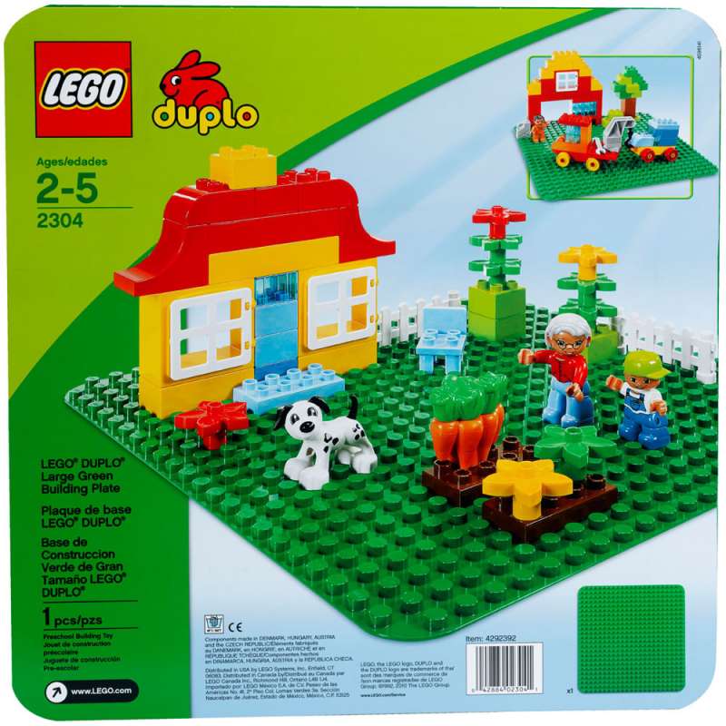 【红孩子母婴】LEGO 乐高 duplo得宝创意系列 拼砌板 2304