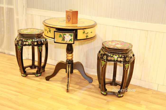 Gold foil furniture furniture furniture furniture casual furniture coffee tables and chairs furniture one table two chairs round