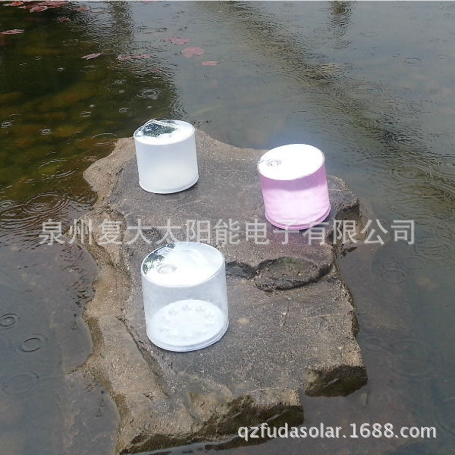 LUCI designated manufacturer, patented product, solar inflatable light, ten LED inflatable camping lights, three modes