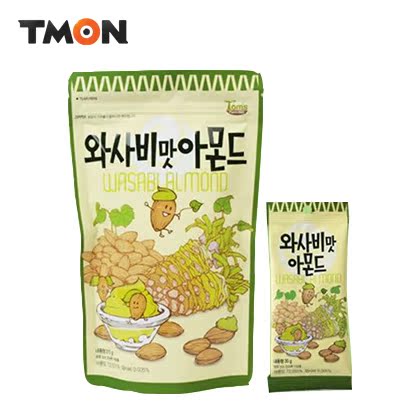 韩国直邮正品 人气坚果零食Tom's farm 芥末杏仁210g