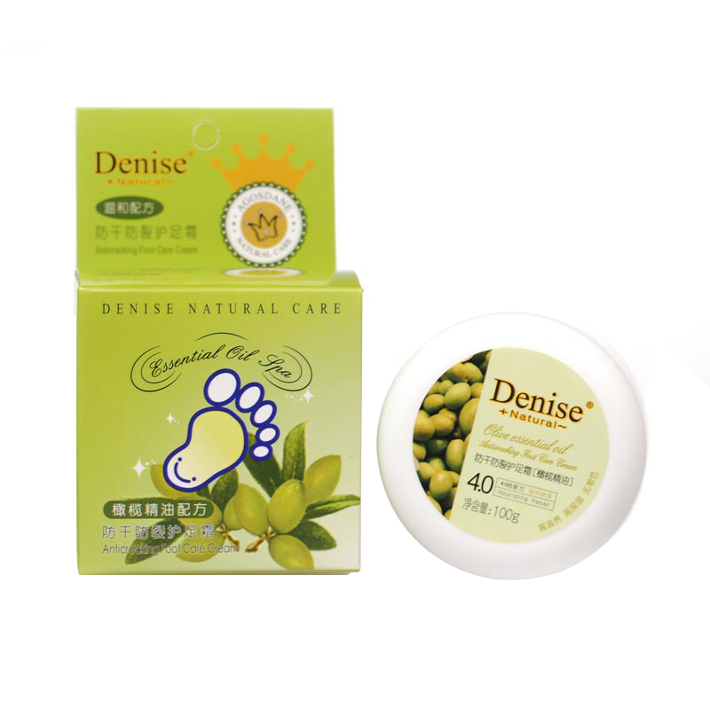 Denise/丹尼诗防干防裂护足霜 [橄榄精油]100ml足部滋润保湿
