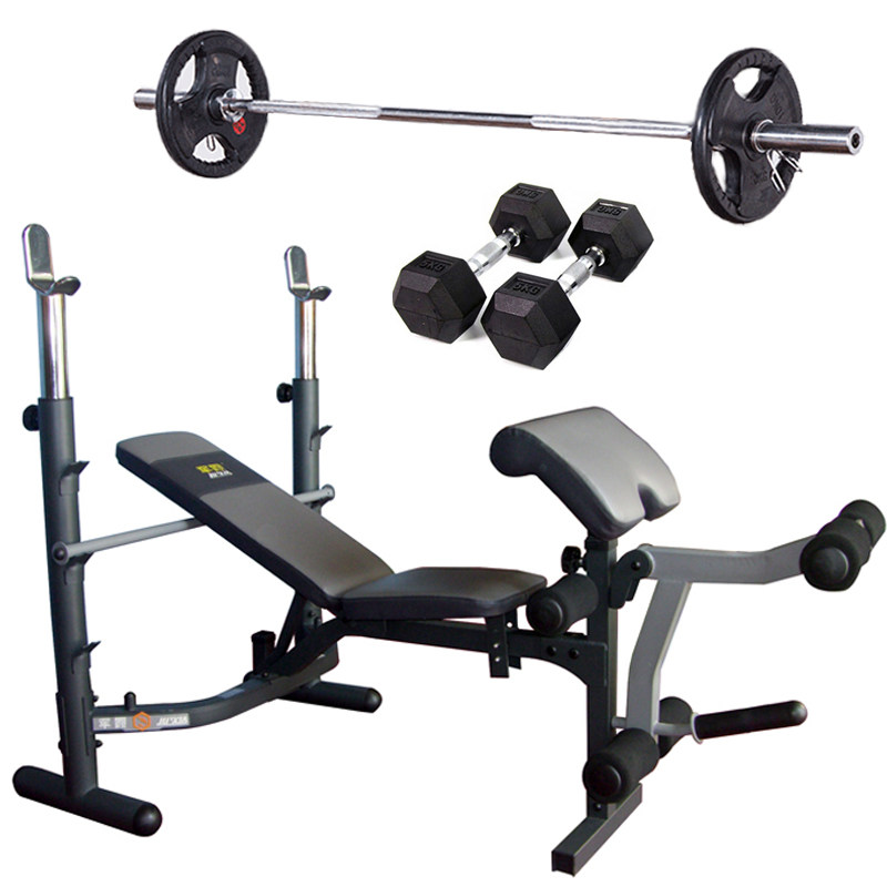 Military Xia Weightlifting Bed PHE764 Sleeper deep squatting barbell rack Commercial multifunction strength Exercise equipment