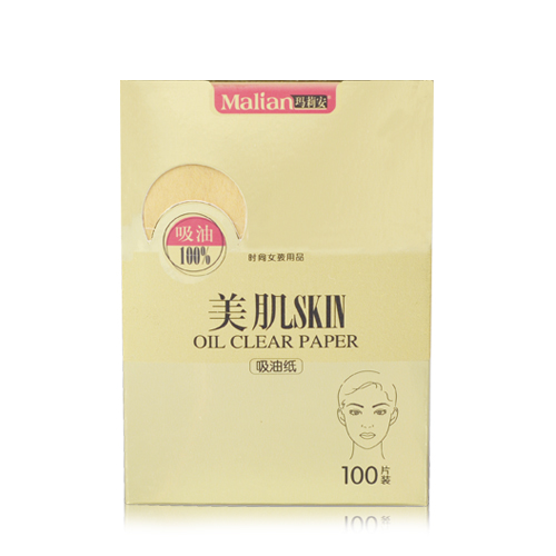 蓝印美妆 吸油纸 吸油面纸 男女可用 脸部面部 拒绝油光 100片