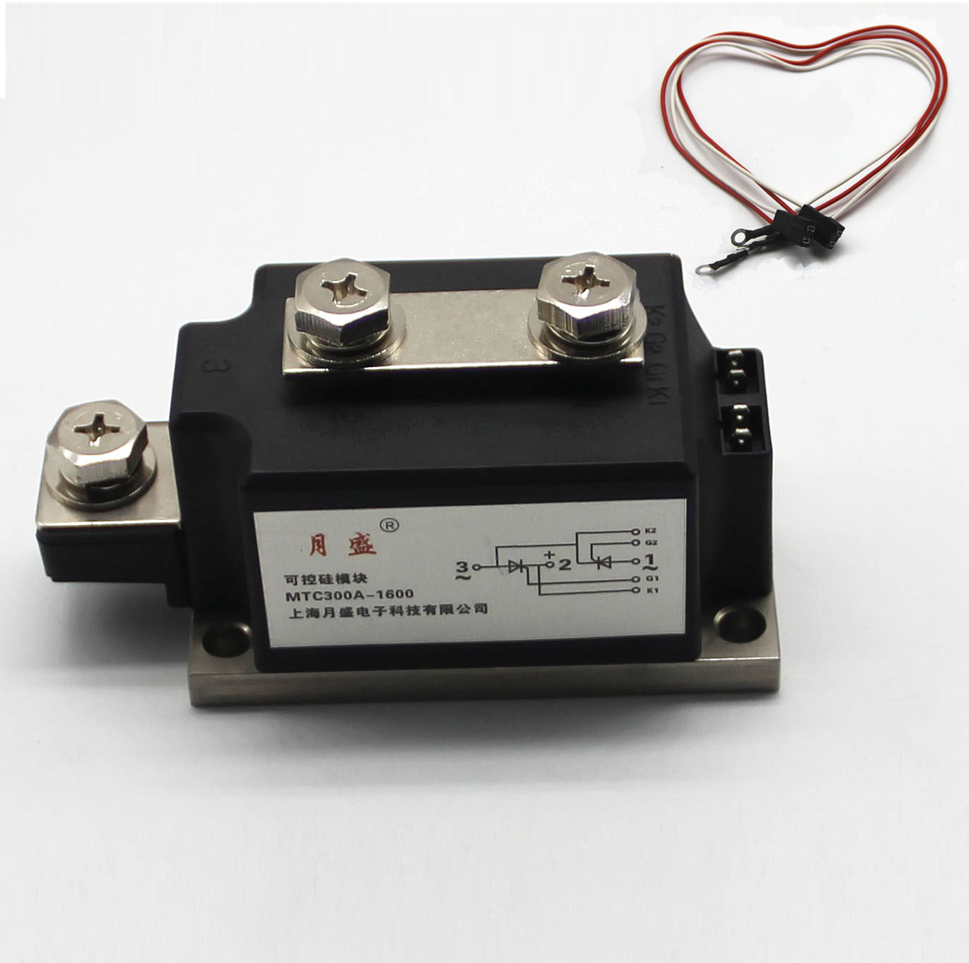 Shanghai Yusheng thyristor Semiconductor control rectifier module MTC300A 1600V unidirectional semiconductor control rectifier National