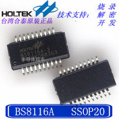 Hetai Original Loaded Spot BS8116A-3 20SSOP 16 Key Touch IC (Burn Development Decrypt)